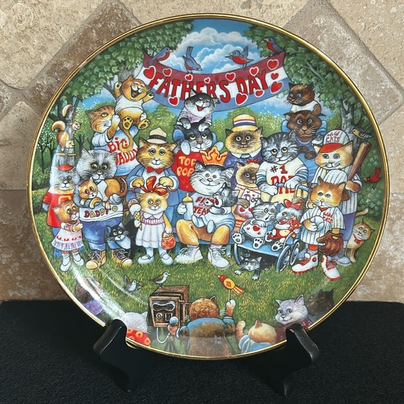 Franklin Mint Heirloom - Bill Bell Limited Edition "Purrfect Pops" - Picture 3 of 3